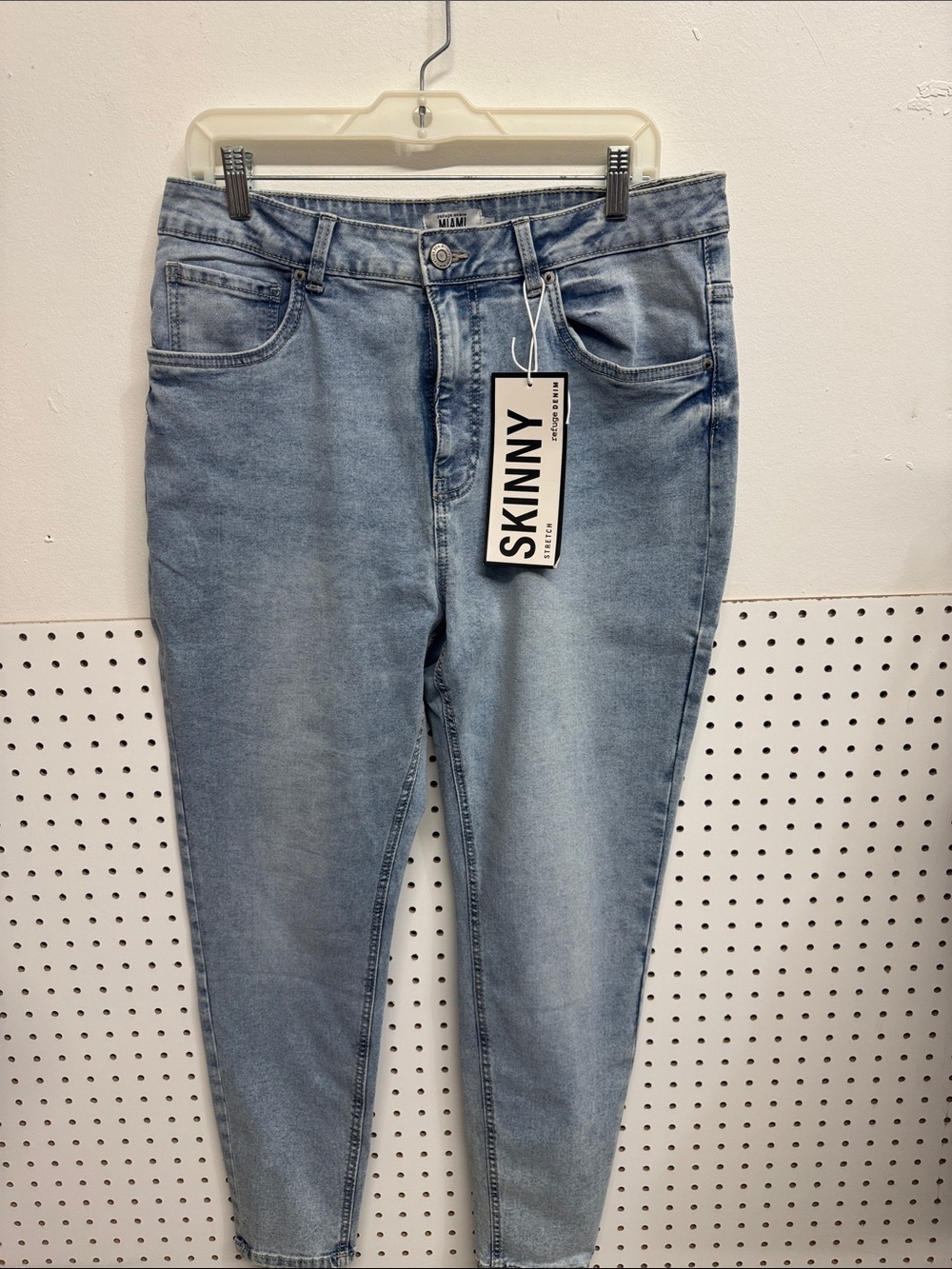 refuge Light Blue Skinny Jeans